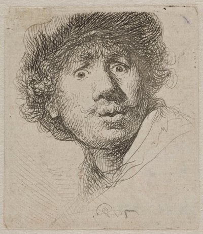 Autoportrait - Rembrandt van Rijn